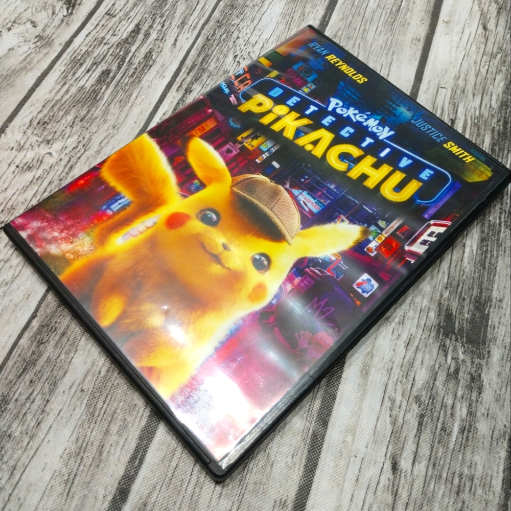 DVD Detective Pikachu Movie, Children Family Genre, Good Condition